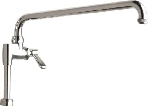 Chicago Faucets 613-AL15E1ABCP Adapta-Faucet 14 inches L-Type Spout