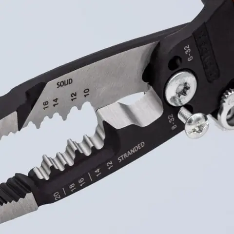 Knipex 13 8 inches Forged Wire Stripper 20-10 AWG