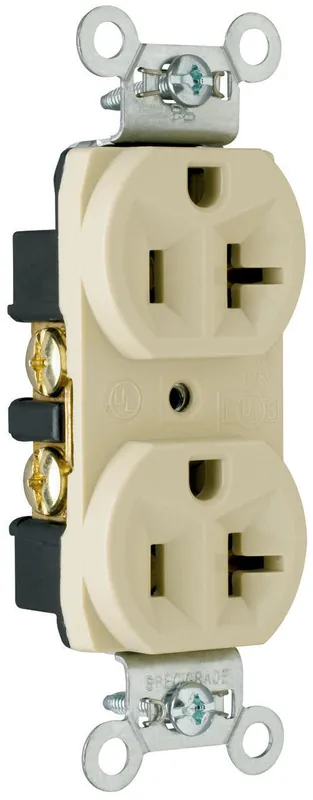 Legrand CRB5362-LA Duplex Receptacle 20A 125V
