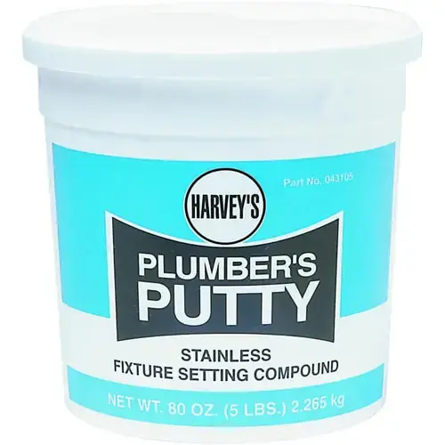 Oatey 043105 Harvey Plumbers Putty 5 lb