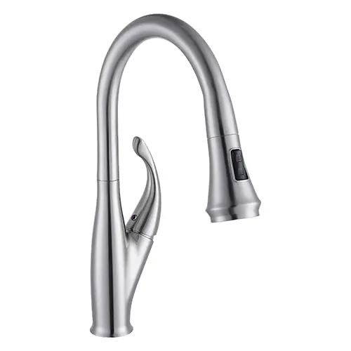 Dakota DSF-18KPO00BN Alvior Transitional Kitchen Single Handle Pull Down Faucet