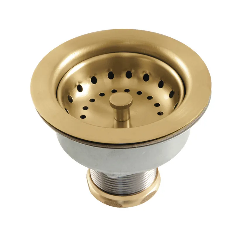 Kingston Brass K112BB Tacoma Kitchen Sink Basket Strainer Only