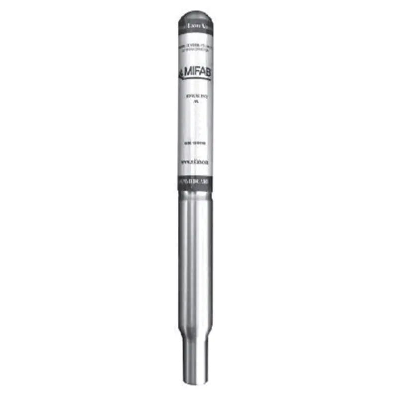 Mifab CLS-B-NPB piston water hammer arrestor 3/4 in, sweat, up to 350 psig, 250 deg F, brass/copper, 10 in L