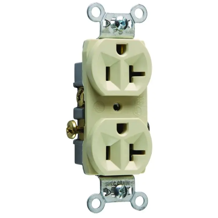 Legrand CR20-I Duplex Receptacle 125V 20A