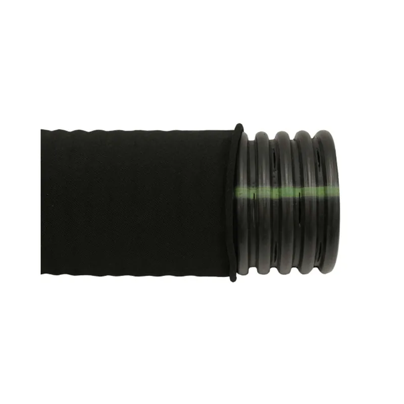 Advanced Drainage Systems 06730100BS 6 inches x 100 feet HDPE Single Wall Heavy Duty Perforated/Wrap Soil Tight Pipe