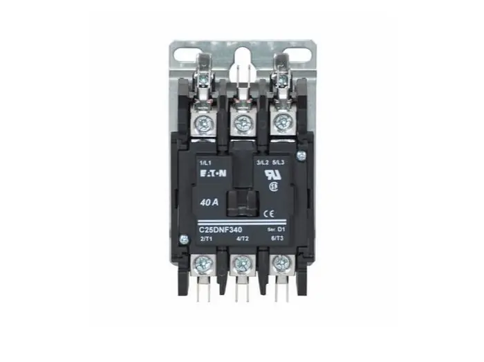 Cutler & Hammer C25DNF340T Definite Purpose Contactor 40A