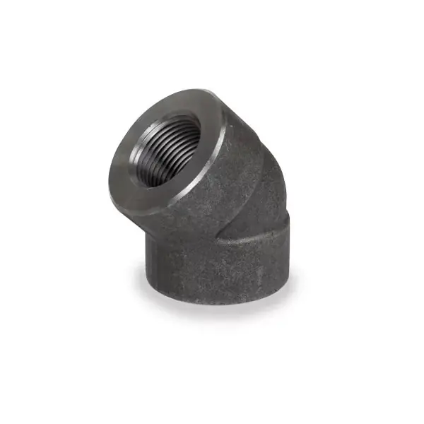 Smith-Cooper International 4308000514 Thrd 45 Elbow, Forged, 3000, 1-1/2 inches