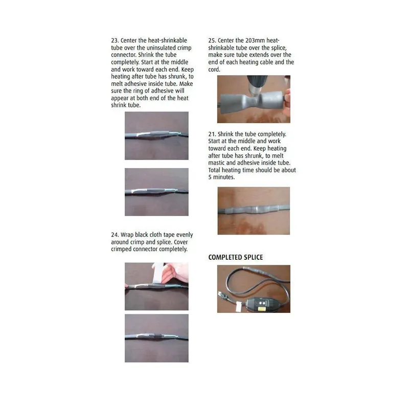 Warmup CRDS-15-GFI GFCI cord set NAMSR cable series