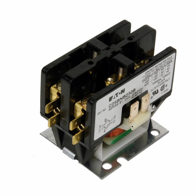 Cutler & Hammer C25BNB230A Non-Reversing Definite Purpose Contactor, 30 A, 2 Poles