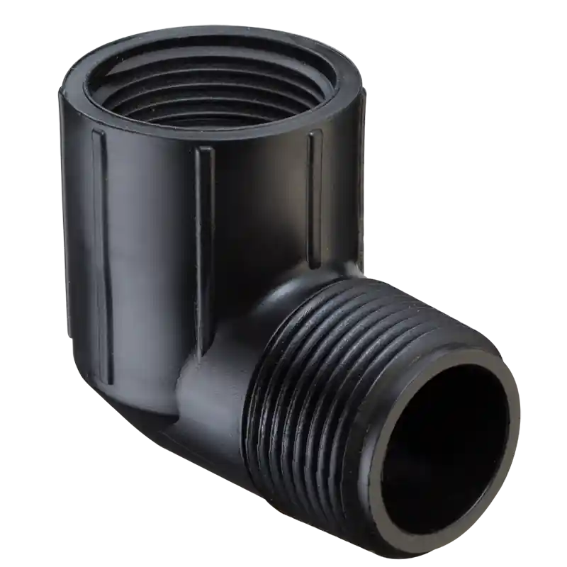 Spears M412-015 1-1/2 Hdpe 90 Elbow Mptxfpt Sch40