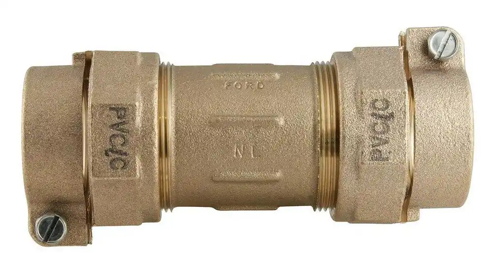 Ford Meter Box C77-77-NL Coupling 2 in. Pack Joint Brass
