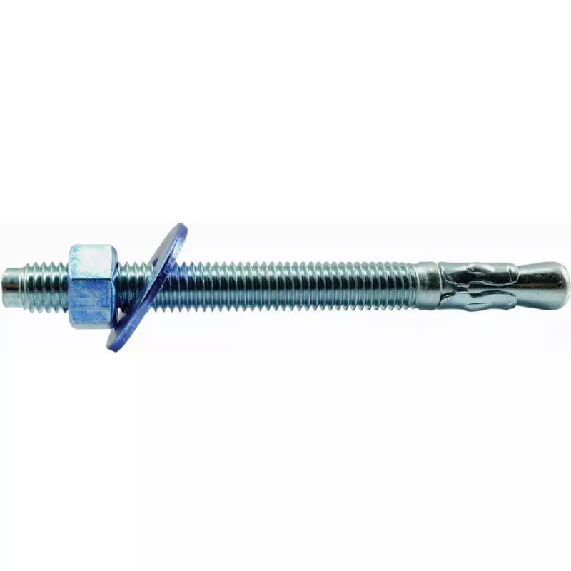 Midwest Fastener 51805 Blue Wedge Concrete Anchors 1/2 inches x 5-1/2 inches