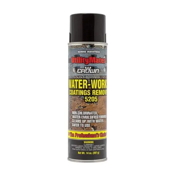 Aervoe 5205 UtilityMates Water-Works Coatings Remover 14oz Aerosol