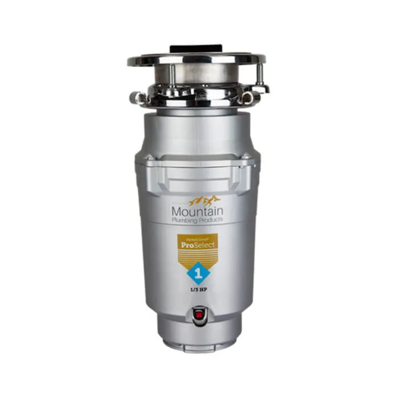 Mountain Plumbing Products PROSELECT1 Perfect Grind® ProSelect 1 Waste Disposer 1/3 HP