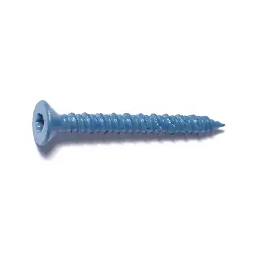 Midwest Fastener 51229 Masonry Screw 1/4 x 2-1/4-In. Star Flat Head 100-Pk.
