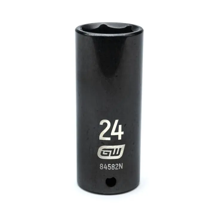 Apex 84582N 1/2 inches Drive 6 Point Deep Impact Metric Socket 24mm