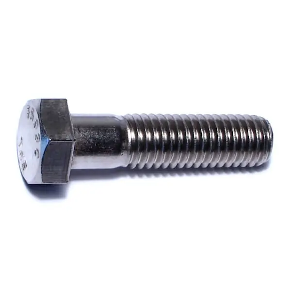 Midwest Fastener 50567 Hex Cap Screw 1/2-13 Thread 2 in OAL 25/PK