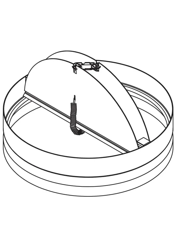C&S Air Products RD2-R-14 Rnd Butterfly Crd
