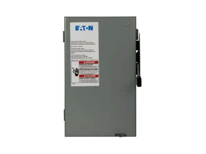 Cutler & Hammer DG321UGB Safety Switch 30A 240V