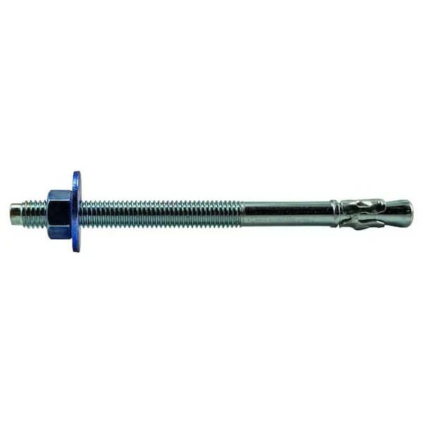 Midwest Fastener 51806 Torquemaster Wedge Anchor 7 inches L Steel Blue Ruspert 25 PK